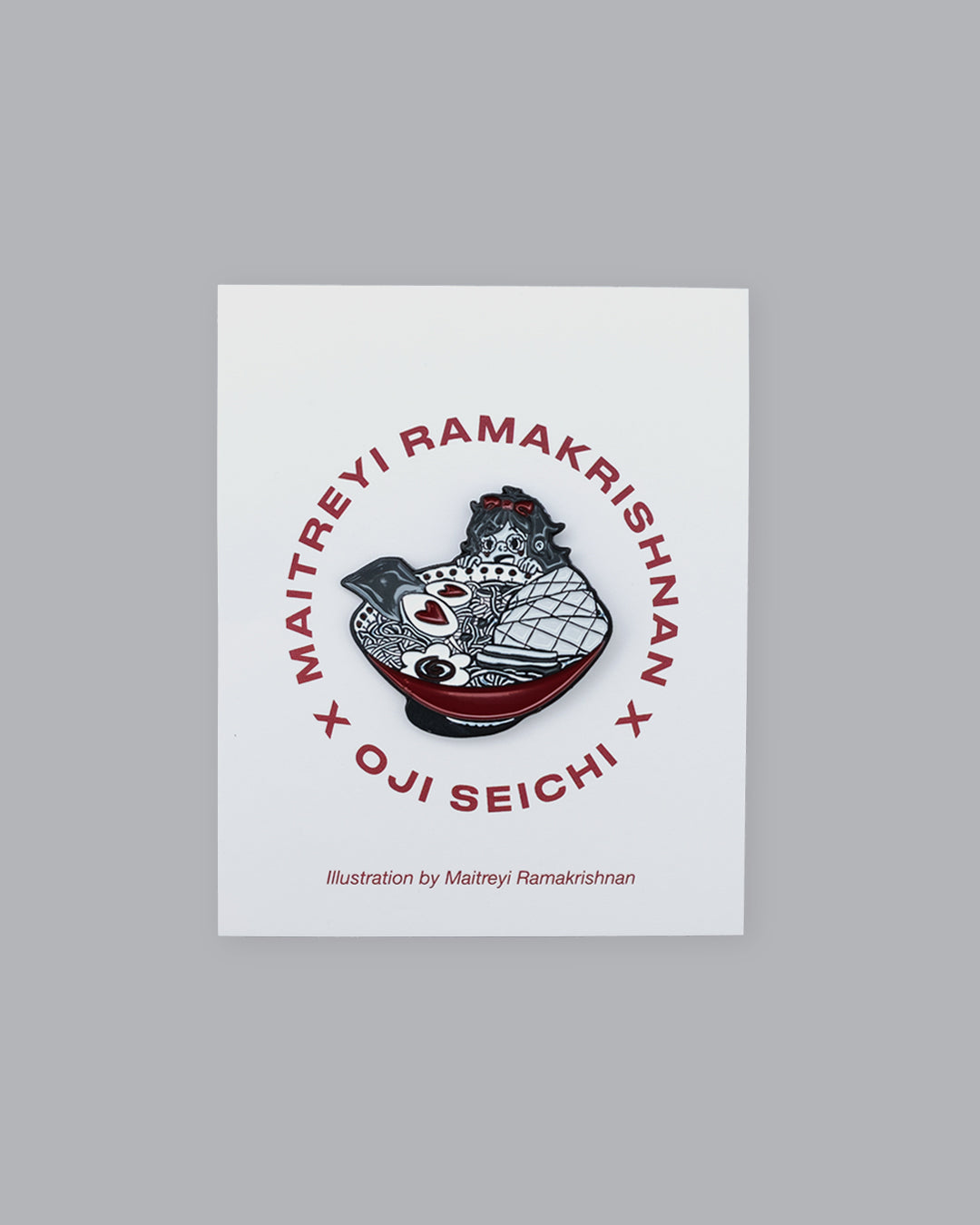 Maitreyi Ramakrishnan x Oji Seichi Enamel Pin