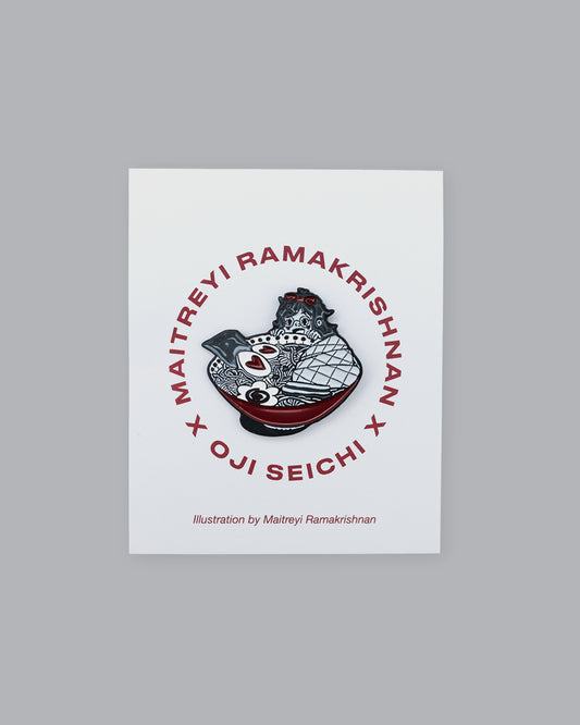 Maitreyi Ramakrishnan x Oji Seichi Enamel Pin